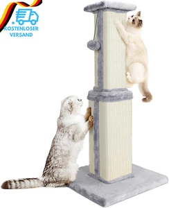 HEVOL Kratzbaum, 80Cm Hoch Kratzsäule, Katzenbaum, Kratzstamm Für Mittelgroße Un - Bild 1 von 12
