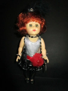 ALTE GINNY SPIELPUPPE MIT SCHLAFAUGEN THE VOGUE DOLL COMPANY LABEL UNBESPIELT(4) - Bild 1 von 10