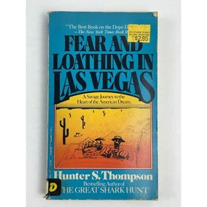 Fear and Loathing in Las Vegas by Hunter S. Thompson 1st WB Printing Dec 1982 - Picture 1 of 5