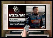 2009 Press Pass Freeze Frame Scott Riggs #FF28