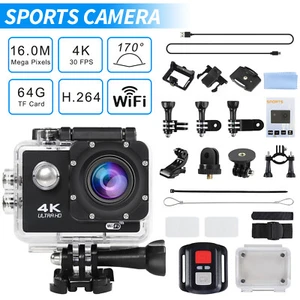 1080P WiFi 4K HD Action Sport Waterproof Camera 20MP Recorder Camcorder DVR DV - Picture 1 of 17