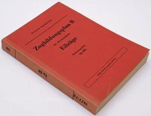 DB-Zugbildungsplan B (ZpBR) für überbezirkliche Eilzüge Winter 1977/78 |D - Bild 1 von 7