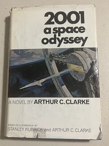 2001 A Space Odyssey, Book Club Edition 1968, Arthur C Clarke HCDJ - Picture 1 of 8