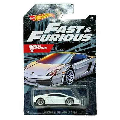 Hot Wheels Fast & Furious 6 Lamborghini Gallardo LP 560-4 1:64 Diecast Foto 1 de 4