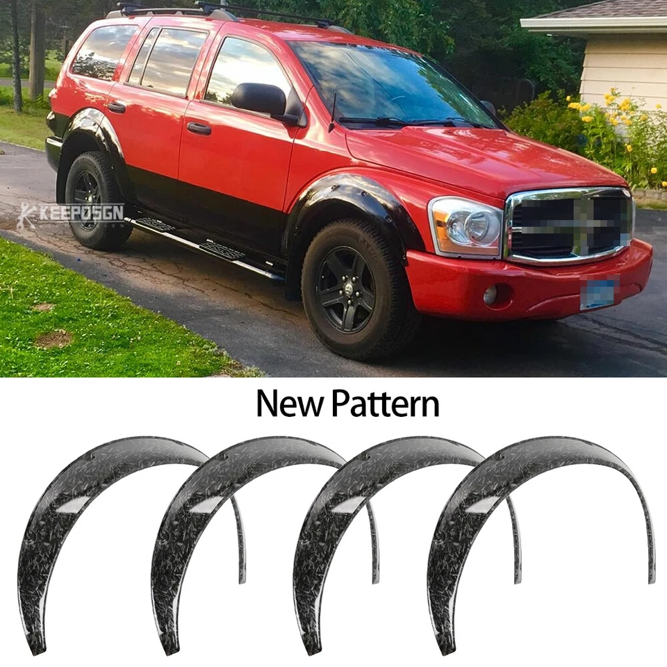 For Dodge Durango SRT R/T 890mm 3.5" Fender Flares Wide Body Kit Wheel Arches - Image 1 of 4