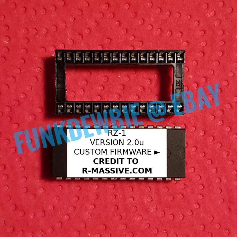 Casio RZ-1 OS v2.0u EPROM Firmware Upgrade KIT / ROM Update Chip RZ1 - Image 1 of 2