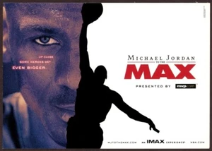 -- Michael Jordan to the Max (2000) - Filmplakat Reproduktion Postkarte!    - Bild 1 von 2