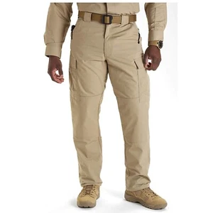 5.11 Tactical mens size Medium 32-35X31 Pants Ripstop TDU Cargo Khaki 74003 - Picture 1 of 14
