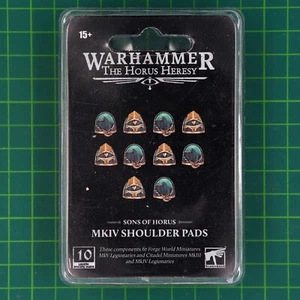 Sons of Horus Shoulder Pads IV The Horus Heresy #15702 Forge World OOP - Bild 1 von 2