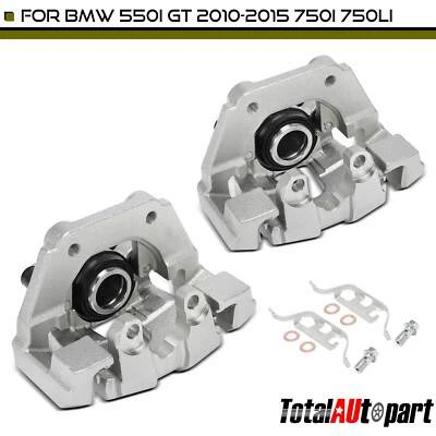 2x Brake Caliper with Bracket for BMW 550i GT 750i 750Li  Alpina B7 Rear LH & RH - Image 1 of 4