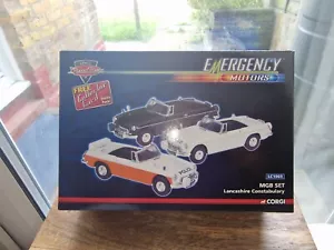 CORGI Drive Time LC1003 MGB SET Lancashire Constabulary 1/43 Scale 3 Set - Picture 1 of 7