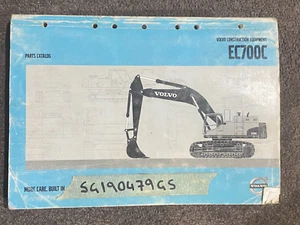 Volvo EC700C Parts Catalog VOE 74 A9920140 - Picture 1 of 3