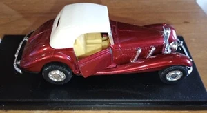 Yatming Mercedes 540K #8502 Car Cabriolet Red Convertible MADE THTHAILAND - Picture 1 of 11