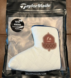 TaylorMade 2023 PGA Championship Blade Putter Golf Headcover NEW White
