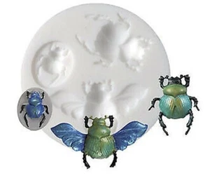 Molde Silicona (Mini) Escarabajo Ø 7 Cm - Imagen 1 de 2
