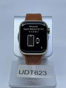 Apple Watch Series 8 (GPS + LTE) 41MM Gold Stainless Steel Case w/Band Very Good - Picture 1 of 10