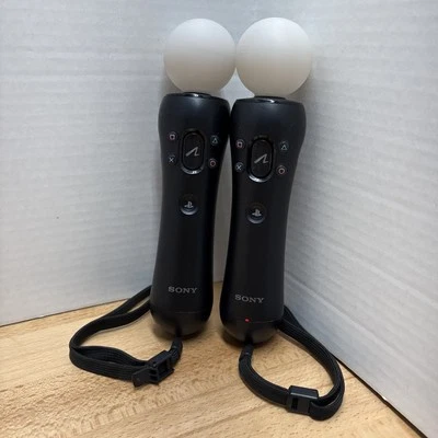 2x Controlador de movimiento Sony PlayStation Move (CECH-ZCM1U) PS3 PS4 VR Foto 1 de 4