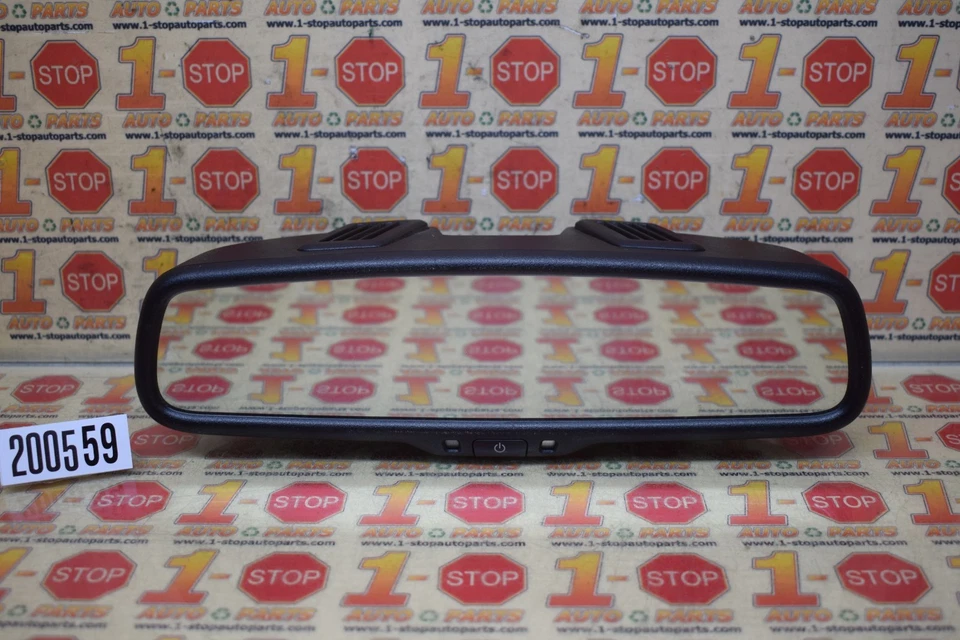 08-16 CHRYSLER TOWN & COUNTRY AUTODIM INTERIOR REAR VIEW MIRROR 55157457AD OEM - Image 1 of 4