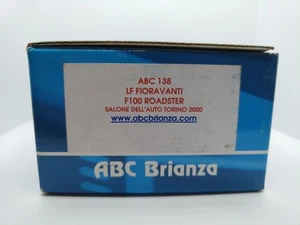 ABC Brianza 1/43 Kit LF Fioravanti Ferrari F100 Roadster Concept 2000. Wow Rare! - Picture 1 of 17