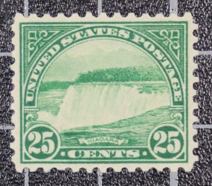 Sello Scott 699 25 centavos Cataratas del Niágara MNH certificado PSE grado 90 SCV $50,00 - Imagen 1 de 3