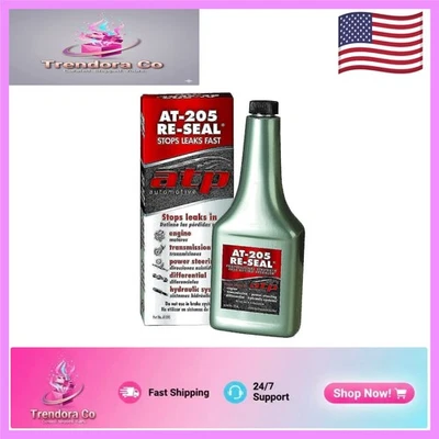 Resellado de acción rápida de 8 oz: solución de parada y fugas compatible para todos los aceites automotrices Foto 1 de 3