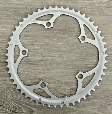 CAMPAGNOLO CHAIN RING 52 TOOTH 135 BCD SILVER 7, 8, OR 9 SPEED APPEARS UNUSED - Image 1 of 3