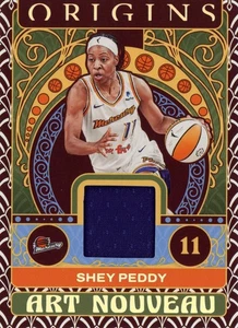PANINI 2023 WNBA ORIGINS SHEY PEDDY #AN-SPD ART NOUVAEU RELIC CARD - Bild 1 von 2