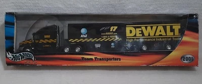 2001 Hot Wheels Team Transporters DeWalt Matt Kenseth #17 1:64 Original Box - Image 1 of 4
