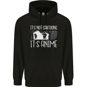 Its Anime Not Cartoons Childrens Kids Hoodie - Picture 1 of 37