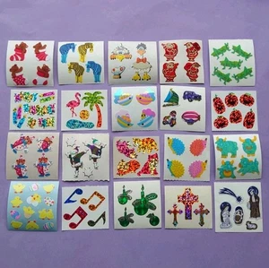 Stickerset 20x Stickeralbum Sticker Vintage 90er Jahre Mix Stickersammlung  - Bild 1 von 1