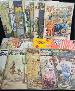 Sex to Sexty - You Pick Your Lot! - Silver Age Humor Mag - Solid Upper Midgrades - Picture 1 of 20