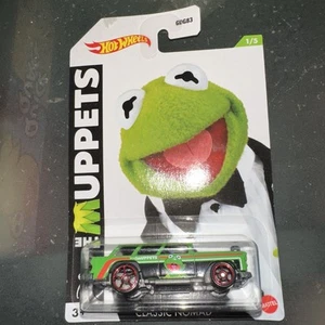 Hot Wheels 2020 KERMIT the Frog Nomad The Muppets Disney Car #1/5 Classic - Picture 1 of 12