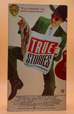 True Stories VHS 1987 John Goodman David Byrne RARE **Buy 2 Get 1 Free* Foto 1 de 3