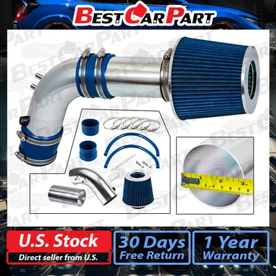 BCP BLUE For 2004-2007 Acura TSX Sedan 2.4L 4-Cyl Ram Air Intake Kit + Filter - Image 1 of 4