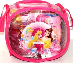 DISNEY PRINCESS 5 PIECE ROOM ON THE GO SLEEP OVER SET - Picture 1 of 12