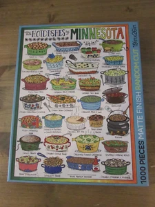 Hotdishes of Minnesota 1000 Piece Jigsaw Puzzle - (Pieces In a Sealed Bag) - Picture 1 of 8