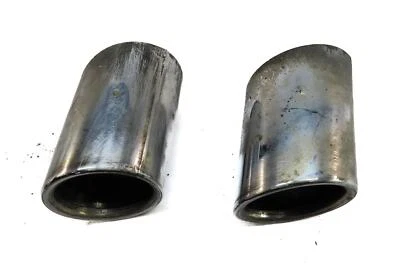 11-16 BMW 535i (F10) 3.0L TURBO N55 MOTOR SILENCIADOR TUBO ESCAPE JUEGO PUNTAS (CROMO) Foto 1 de 4