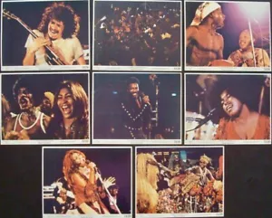 SOUL TO SOUL STILLS poster set x 8 8x10 IKE & TINA TURNER SANTANA 1971 NM - Picture 1 of 2