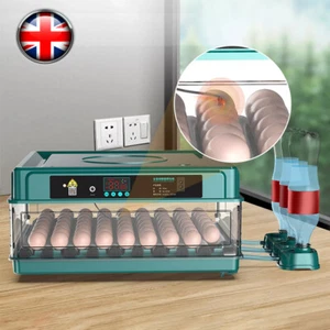 30/48x Eggs Fully Automatic Incubator Intelligent Chicken Duck Goose Egg Hatcher - Picture 1 of 16