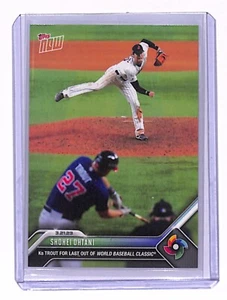 2023 Topps Now Shohei Ohtani Ks Mike Trout WBC-71 World Baseball Classic - Menge - Bild 1 von 2