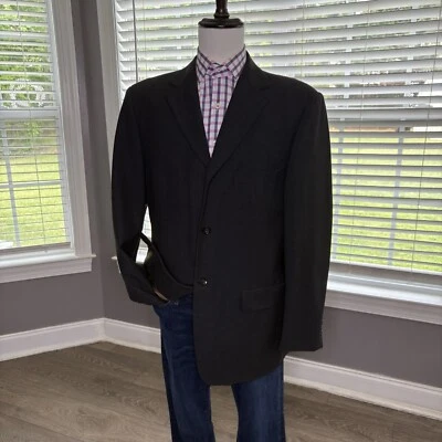 Banana Republic Mens Size 44R Sport Coat Blazer Three Button Wool Made in Italy - Изображение 1 из 4
