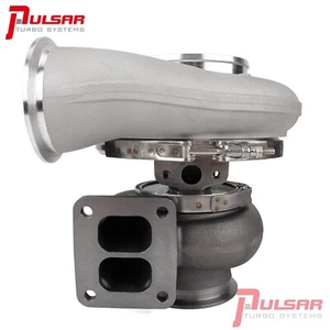 Pulsar Turbo T51R 472 SX4 72mm Billet Wheel T4 Divided 0.90A/R 83/74mm Turbine - Foto 1 di 5