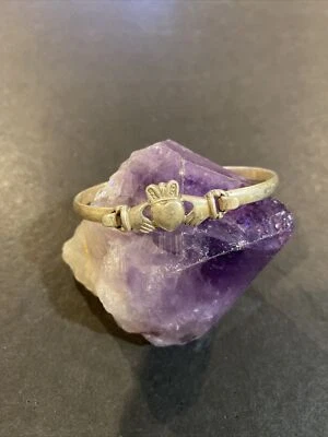 Cape Cod Sterling Silver Claddagh Heart Bracelet - Image 1 of 4