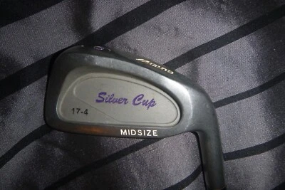Mizuno Silver Cup Midsize 17-4 RH Graphite Shaft 6 Iron Ladies - Image 1 of 4