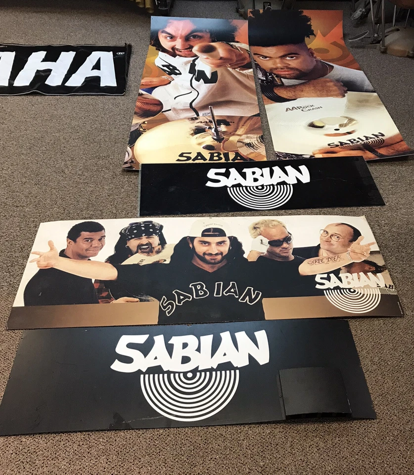 Lote de carteles promocionales de Sabian Foto 1 de 1
