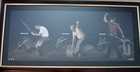 AUTO 250 UDA LEGENDS OF GOLF PALMER NICKLAUS WOODS FRAMED PHOTO 