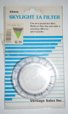 Vantage Sales Skylight 1A Camera Lens Filter 55mm - Image 1 of 2