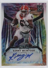 2023 Leaf Metal Tie-Dye Kaleidoscope /3 Kenny McIntosh #BA-KMI Rookie Auto RC