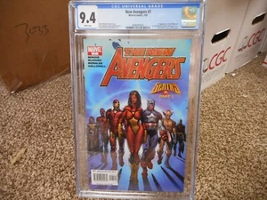 New Avengers 7 cgc 9.4 Marvel 2005 1st appearance of Illuminati WP NM Sentry - Picture 1 of 3
