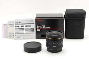 【TOP MINT w/Box】Sigma 8mm f/3.5 EX DG FISHEYE Lens For Canon EF From Japan - Picture 1 of 10